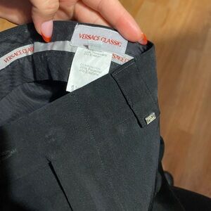 Versace Classic Black Men's Suit